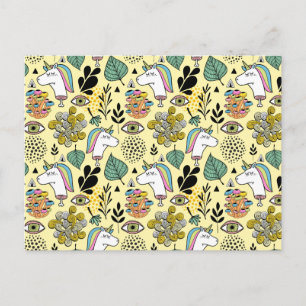 Carte Postale Pauvre licorne