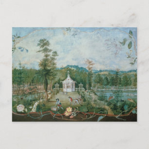 Carte Postale Pavillon chinois dans un jardin anglais, 18ème siè