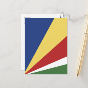 Carte Postale pavillon des Seychelles