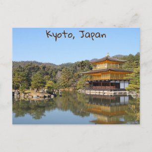 Carte Postale Pavillon d'or, Kyoto, Japon
