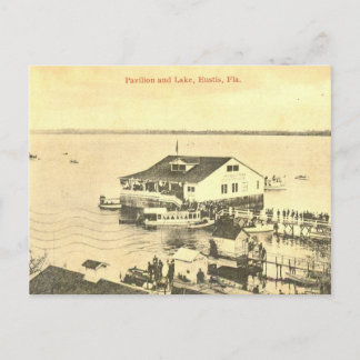 Carte Postale Pavillon du lac Eustis, Plorida, 1908
