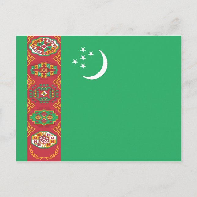 Carte postale Pavillon du Turkménistan (Devant)