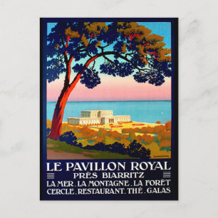 Carte Postale Pavillon Royal, Côte d'Azur, côte, vintage