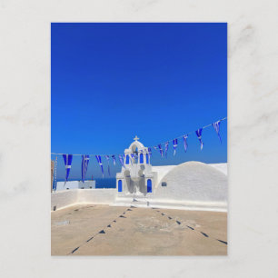 Carte Postale Pavillons grecs Eglise blanche Bâtiment Grèce