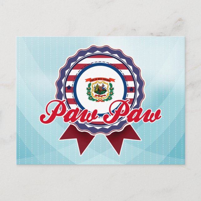 Carte Postale Paw Paw, WV (Devant)