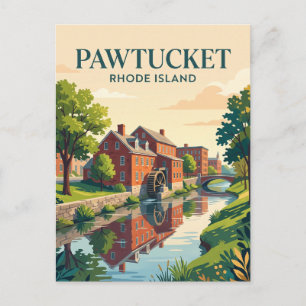 Carte Postale Pawtucket, Rhode Island