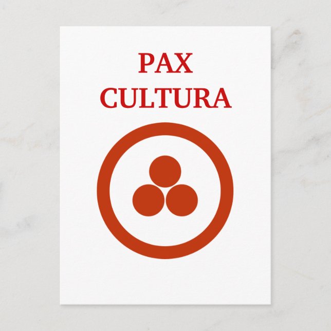 Carte Postale Pax Cultura stationnaire (Devant)