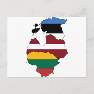 Carte Postale Pays baltes