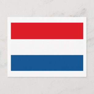 Carte postale Pays-Bas Flag