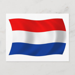 Carte postale Pays-Bas Flag