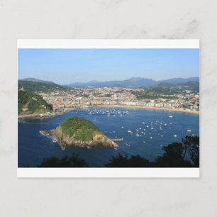 Carte Postale Pays basque de Saint-Sébastien Espagne vue panoram