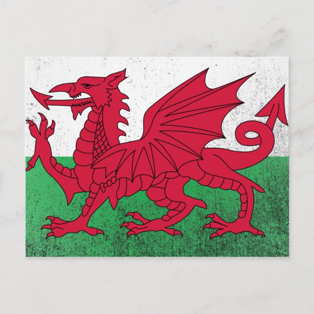 Carte Postale Pays de Galles (Devant)
