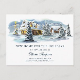 Carte Postale Pays d'hiver Noël Moving Faire-part