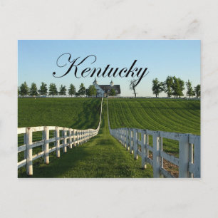 Carte Postale Pays du Kentucky Bluegrass