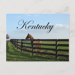Carte Postale Pays du Kentucky Bluegrass