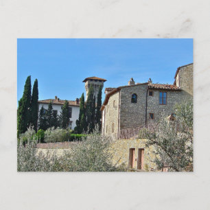 Carte Postale Pays vinicole italien