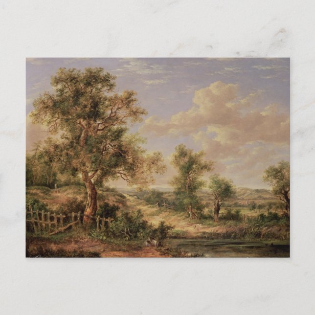 Carte Postale Paysage, 19ème siècle (Devant)