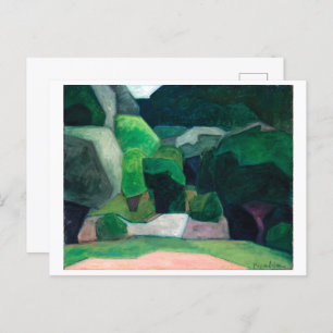 Carte Postale Paysage à Cassis Francis Picabia