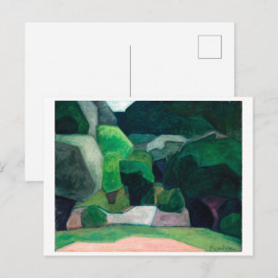 Carte Postale Paysage à Cassis Francis Picabia