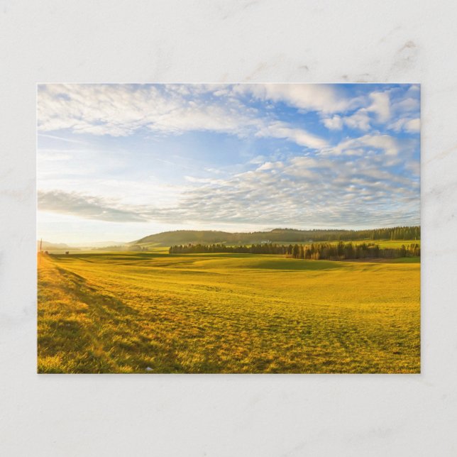 Carte Postale Paysage à la Brevine, Neuchatel, Suisse (Devant)