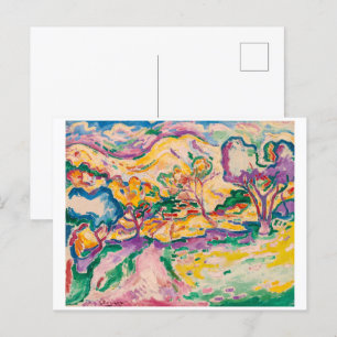 Carte Postale Paysage à La Ciotat Georges Braque