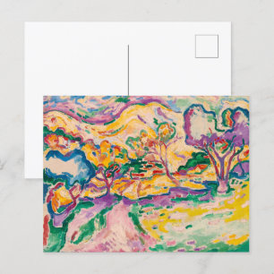 Carte Postale Paysage à La Ciotat   Georges Braque  