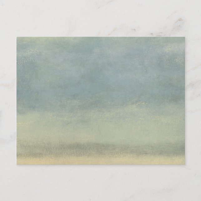 Carte Postale Paysage abstrait avec le ciel obscurci (Devant)