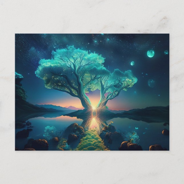 Carte Postale Paysage AI (Devant)