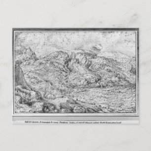 Carte Postale Paysage alpin, 1553