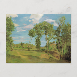 Carte Postale Paysage au bord du Lez 1870, Frederick Brazille