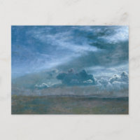 Paysage avec des nuages orageux par Albert Biersta