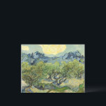 Carte Postale Paysage avec Olive Vincent Willem van Gogh<br><div class="desc">Paysage avec oliviers (1889). Vincent Willem van Gogh. Paysage aux couleurs cool. Grand jardin arboré. Il y a un grand nuage jaune dans le ciel bleu. Reproduction d'oeuvres d'art célèbres dans le domaine public.</div>