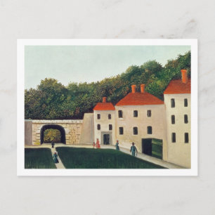 Carte Postale Paysage avec une Arche et Trois Maisons, 1907 (hui