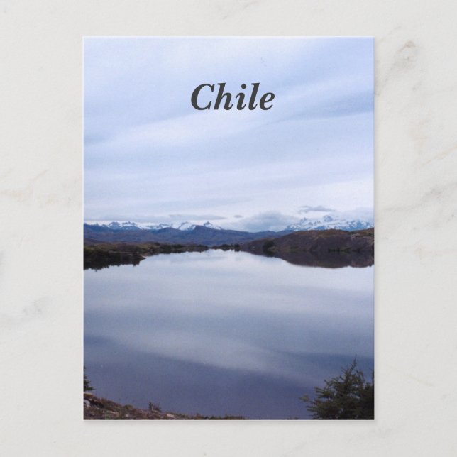 Carte Postale Paysage chilien (Devant)