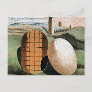 Carte Postale Paysage Composition célèbre peinture de Paul Nash