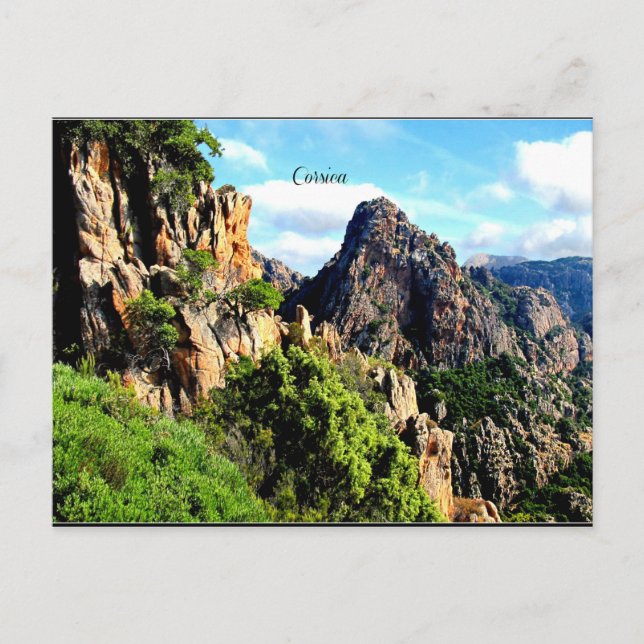 Carte Postale Paysage corse (Devant)