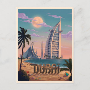 Carte Postale Paysage côtier de Dubaï