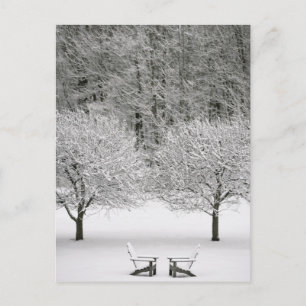 Carte Postale Paysage couvert de neige