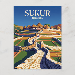 Carte Postale Paysage culturel de Sukur Nigéria