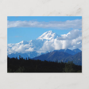 Carte Postale Paysage de la montagne de l'Alaska Denali