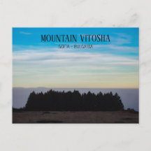 Paysage de la montagne de Vitosha