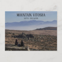 Paysage de la montagne de Vitosha