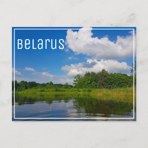 Carte Postale Paysage de la nature Canal Ciel Bélarus