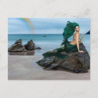 Paysage de la plage de Mermaid Rock