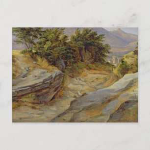 Carte Postale Paysage de montagne italien, c.1824