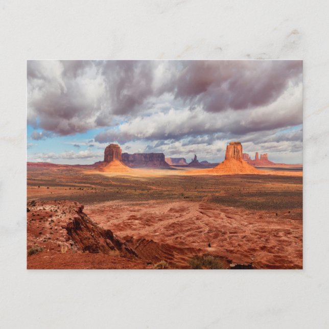 Carte Postale Paysage de Monument Valley, AZ (Devant)
