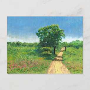 Carte Postale Paysage de printemps rustique