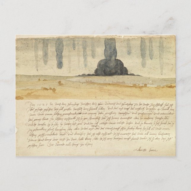 Carte Postale Paysage de rêve avec texte, 1526 (Devant)