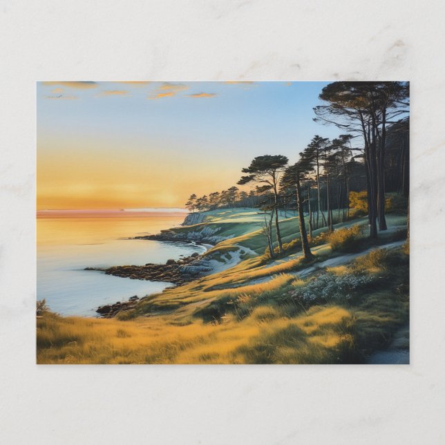 Carte Postale Paysage de rêve de Buzzard's Bay (Devant)