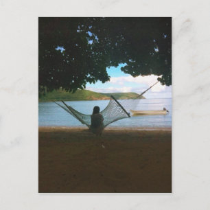 Carte Postale Paysage de rêve de la plage des Fidji